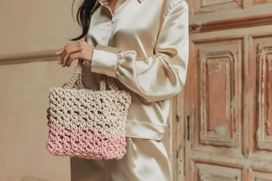 Bolsa Rosa-Degradê