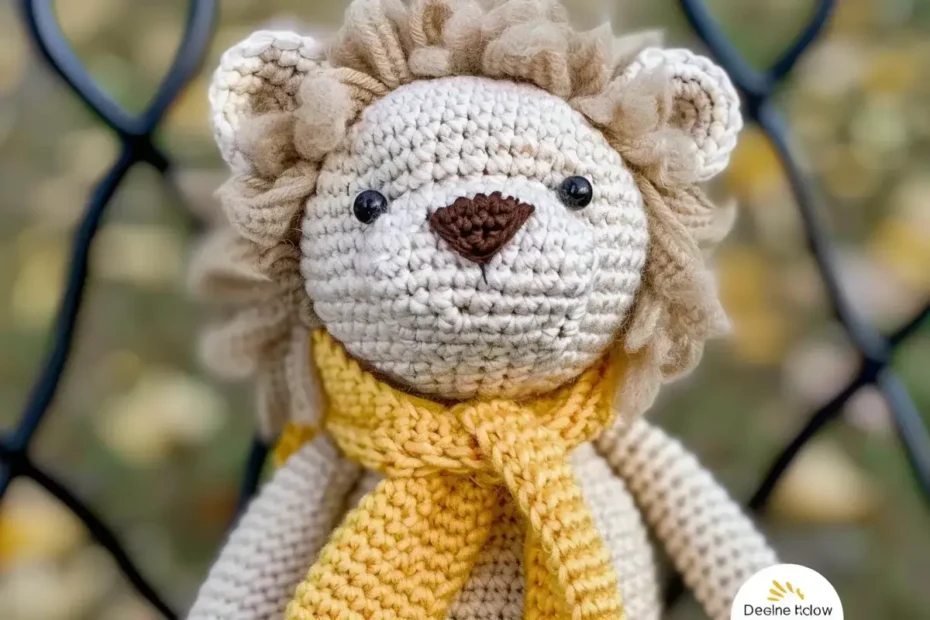 Amigurumi de Leão