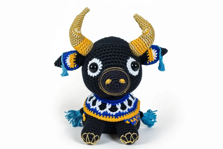 Amigurumi do Boi Caprichoso