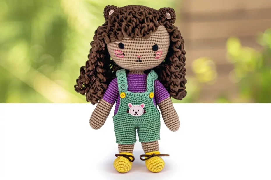 Boneca em Amigurumi