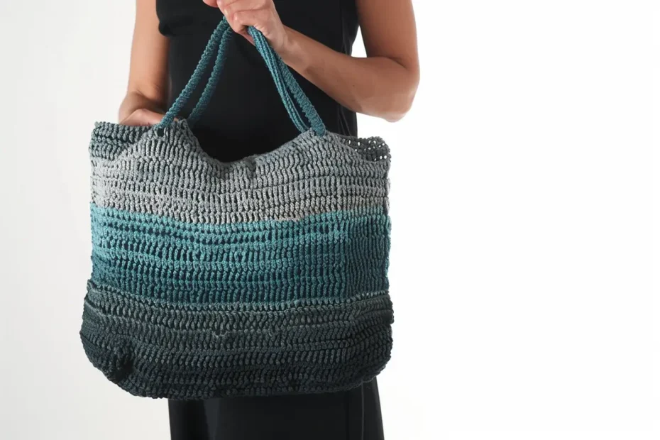 Bolsa Oceanic em Crochê