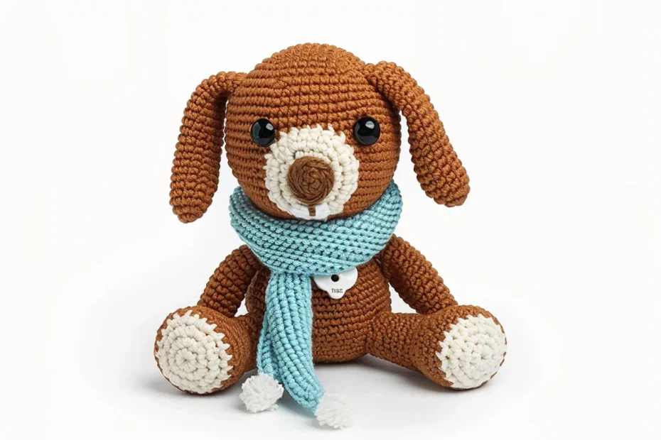 Cachorrinho Amigurumi