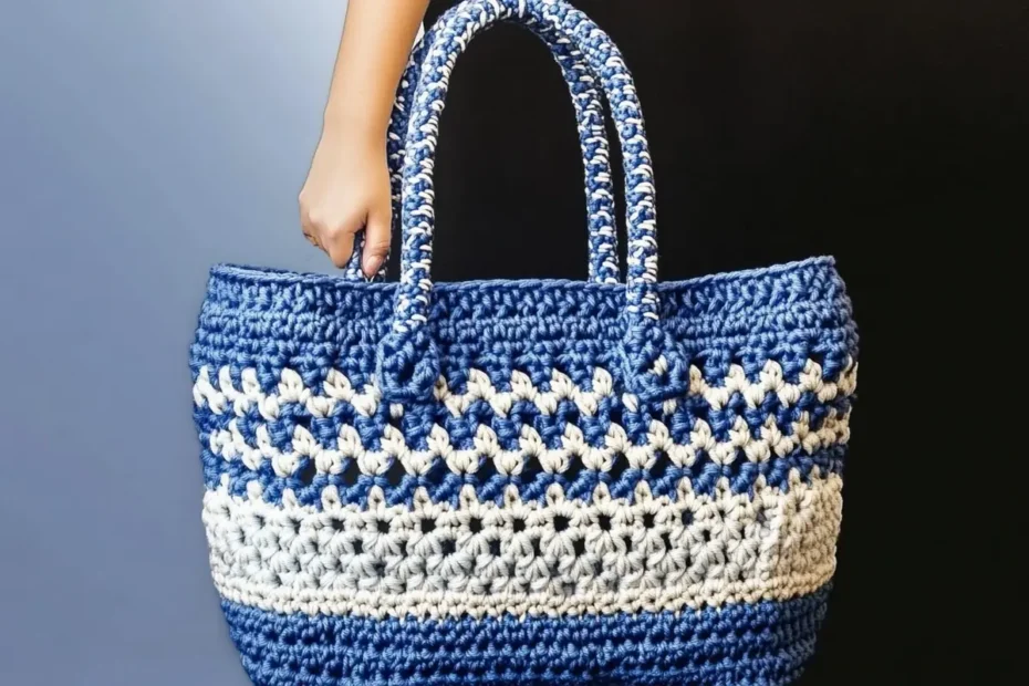 Bolsa Azul Elegante