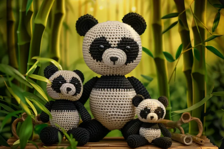 Pandinhas Amigurumi