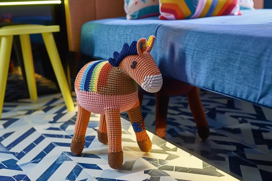 Acento Cavalo Amigurumi