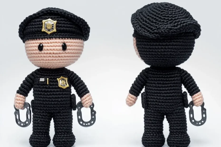 Policial Amigurumi